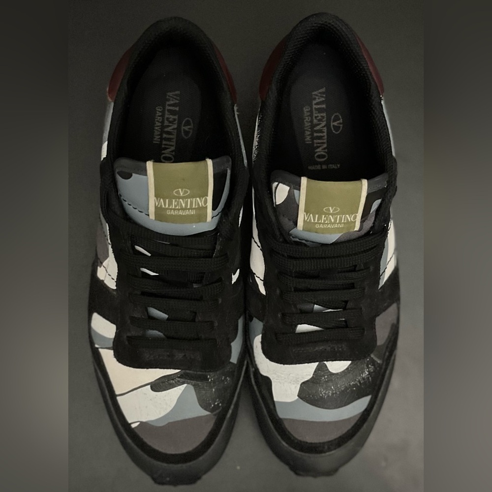 Valentino Garavani Classic Camo Rockrunners Sneaker